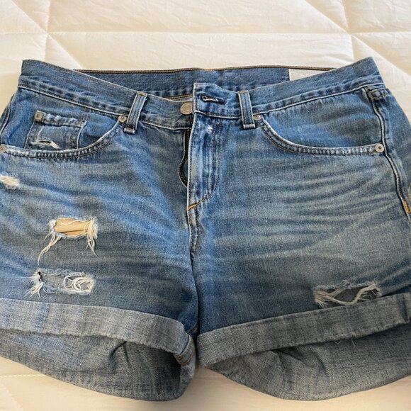 Rag & Bone The Boyfriend Shorts -Size 27 - Picture 3 of 5